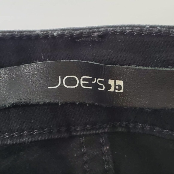 Joe's Jeans The Charlie High Rise Skinny Ankle Jeans Black Size 25 - Picture 7 of 12